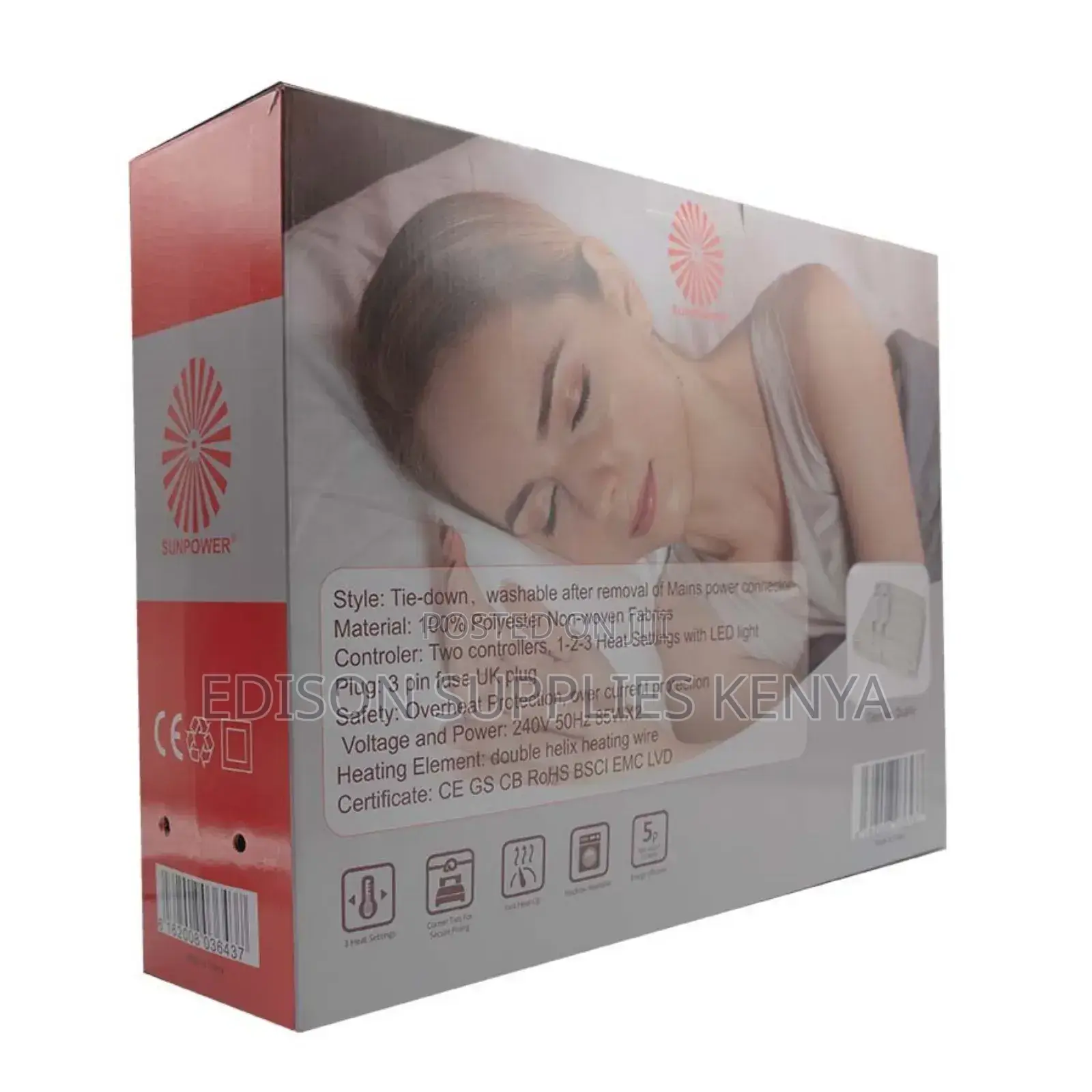 Electric Blankets Double Bed 6ft by 6.2ft Queen / King Size