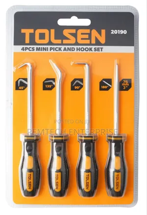 4pcs Mini Pick and Hook Set