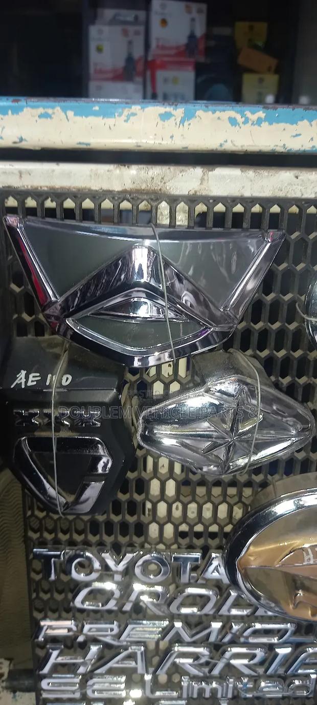 Logo Emblem Toyota Allion 2010/New Model Silver Shiny