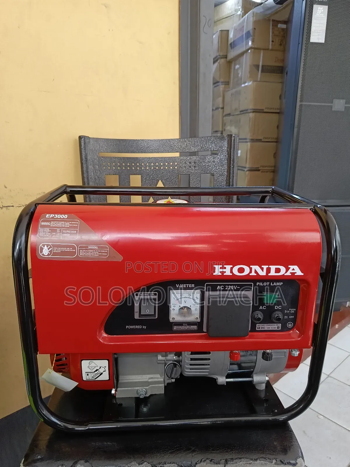 Honda 3 Kw/ 240V Gasoline Generator Kenya Market Price