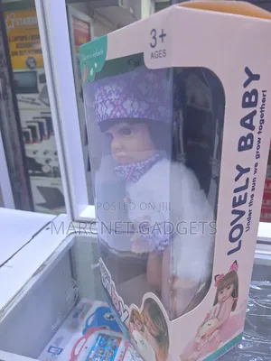 New Lovely Baby Girl Doll With Cap Fluffy Cloth and Cap