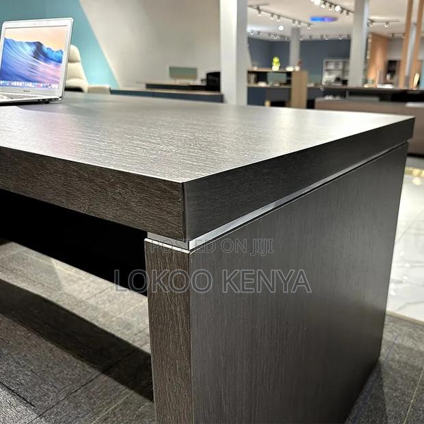 Office Desk:1600mm L-Fashioned Executive Office Desk - thumbnail 6