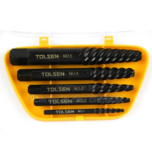 5pcs Screw Extractor Set - thumbnail 3