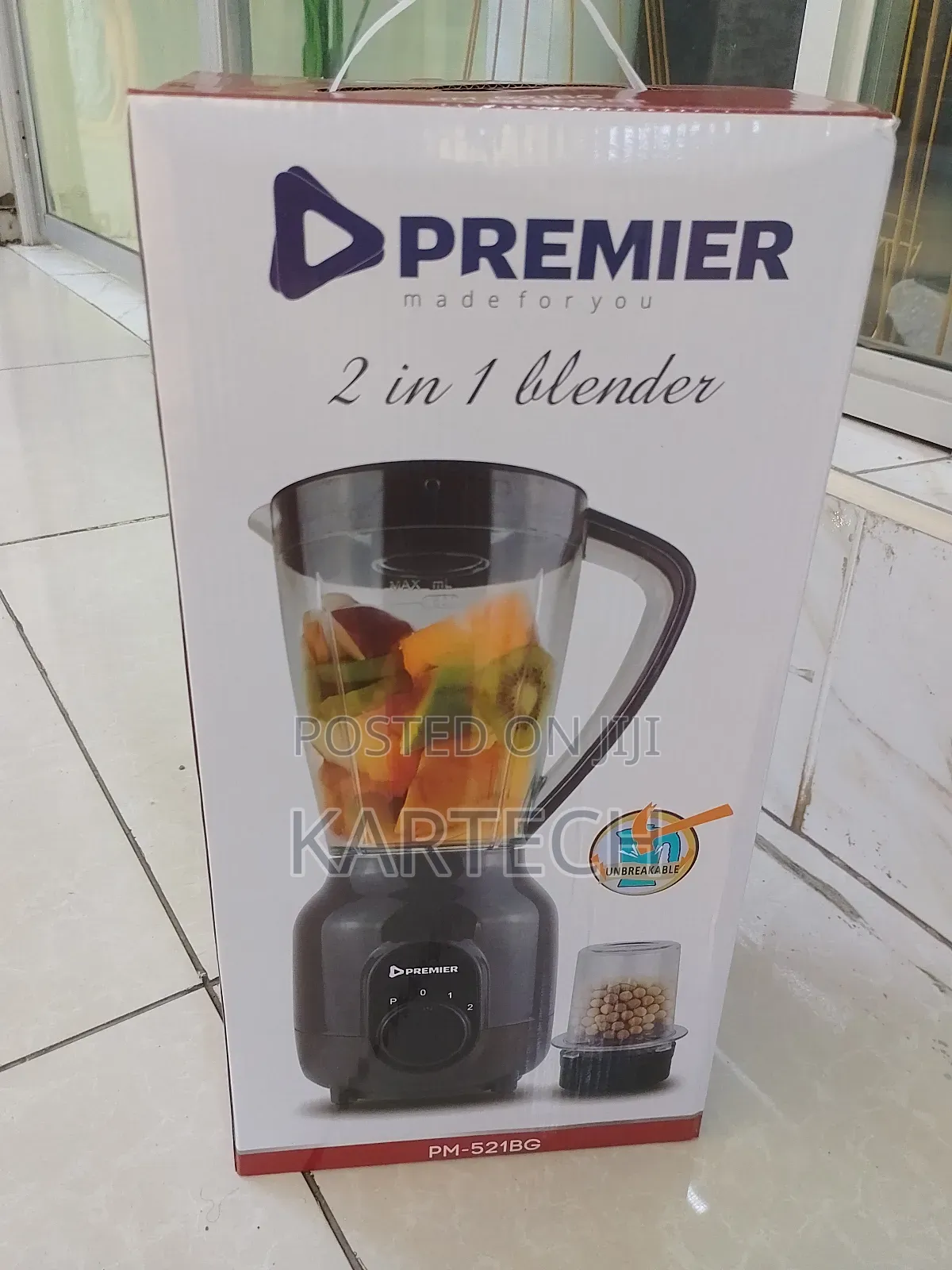 Premier PM 521 2 in 1 Electric Blender