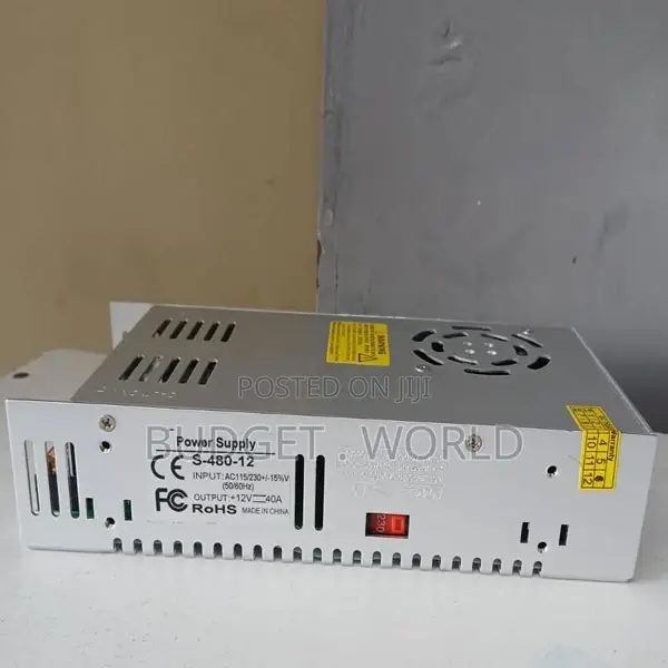 New - 40A 500W Switch Power Supply Adapter 12V