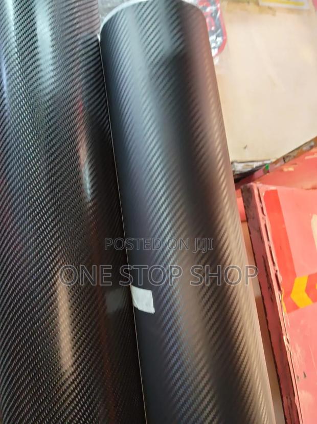 Carbon Fibre Finish Vinyl Body Wrapping