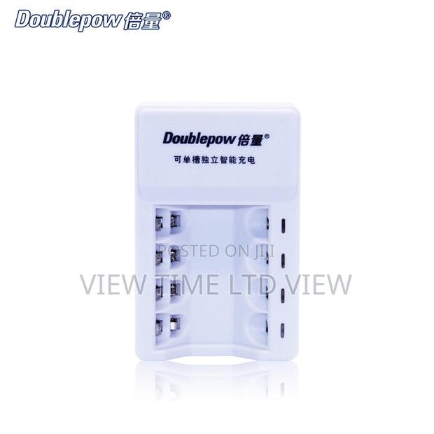 Doublepow 4 Slot AA AAA Rechargeable Battery Charger