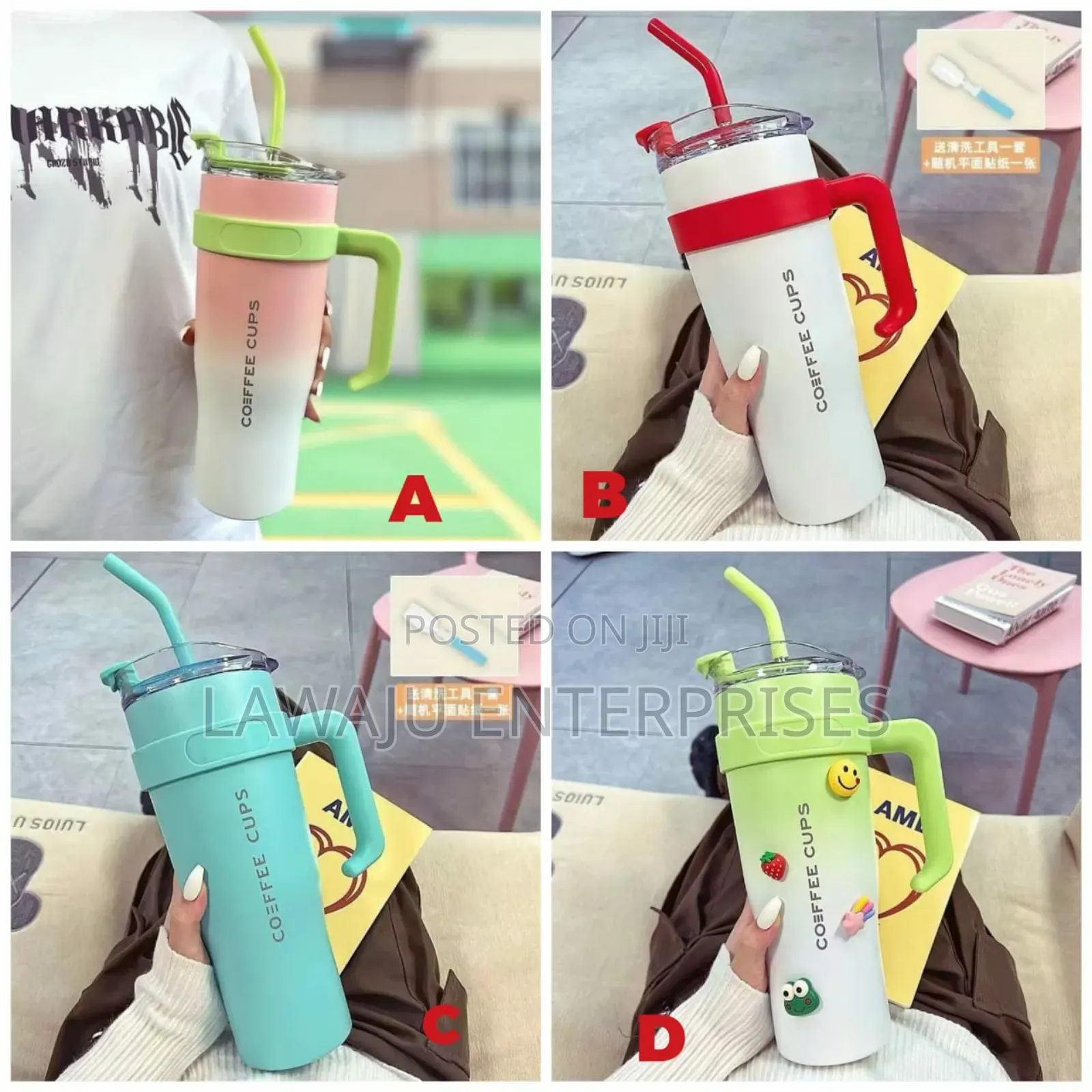 1200ml Miniso Trend Stanley Cup