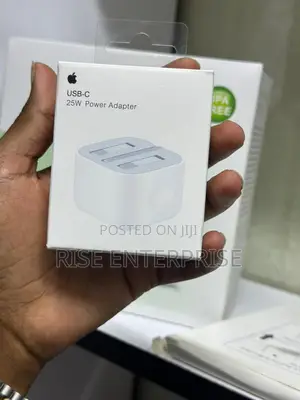 25w iPhone Power Adapter Usb C Folding Pins