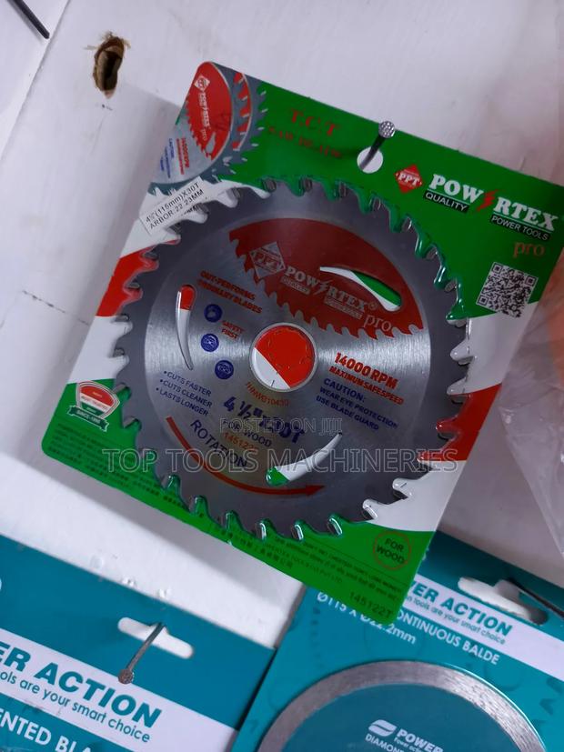 Powertex Wood Cutting Blade/Disk 4" Inch - main view