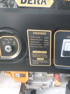 Dera DK6500D 6.5KVA Petrol Generator