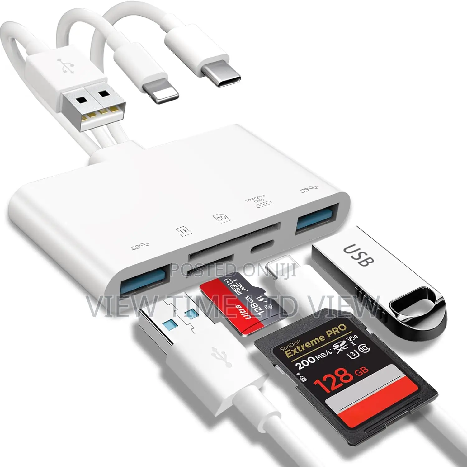5-in-1 Memory Card Reader