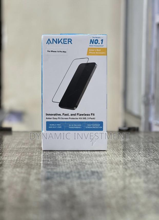 iPhone 16 Pro Max Anker Screen Protector Kit HD 2-Pack - main view