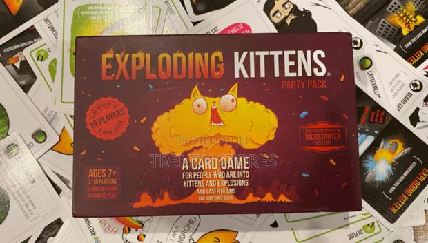 Exploding Kittens Party Pack Card Game - main view
