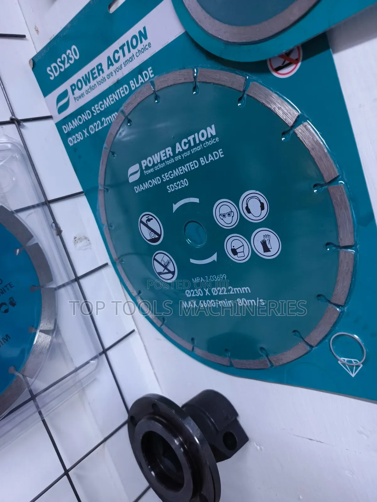 Power Action 9" Inch Stone Cutting Blade/Disk