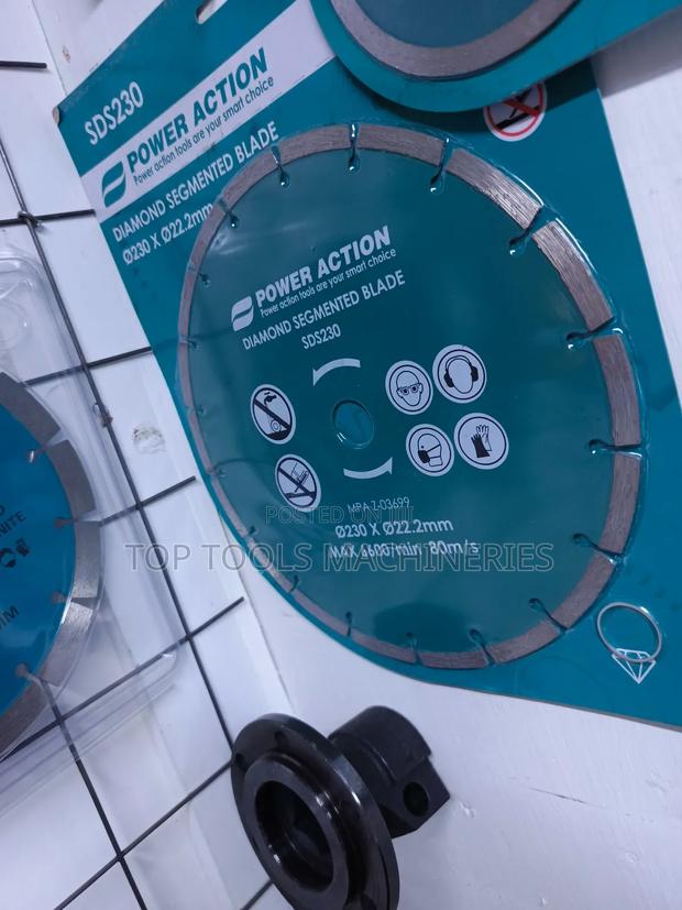 Power Action 9" Inch Stone Cutting Blade/Disk - main view