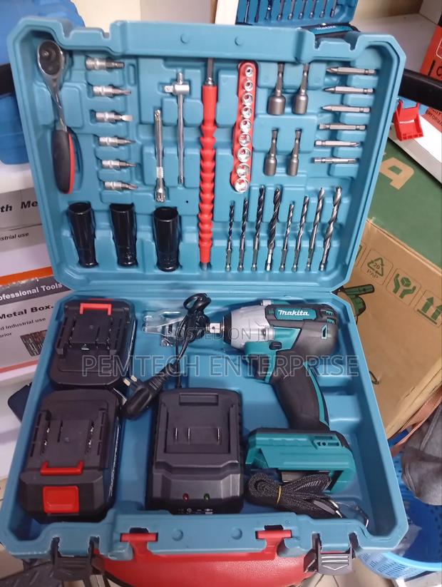 198v Makita Impact Wrench Set - thumbnail 2