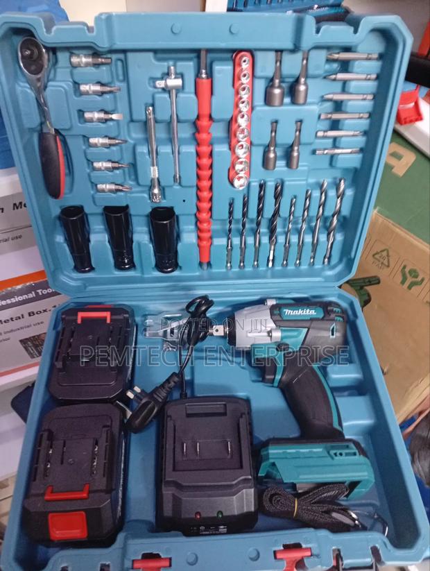 198v Makita Impact Wrench Set - thumbnail 3