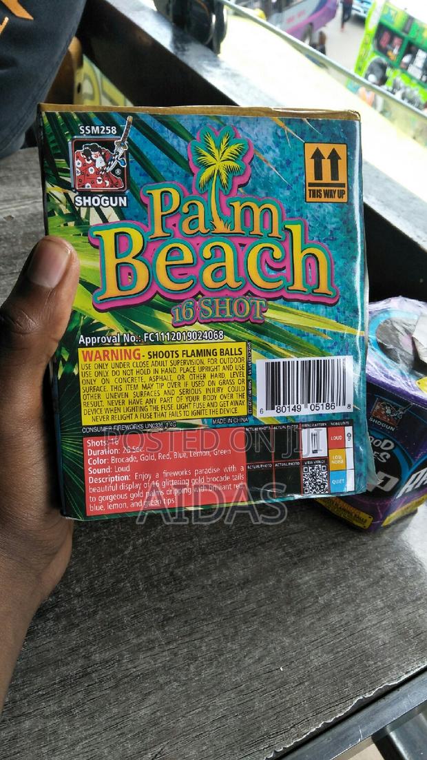 16 Shots Palm Beach Outdoor Firework - thumbnail 2