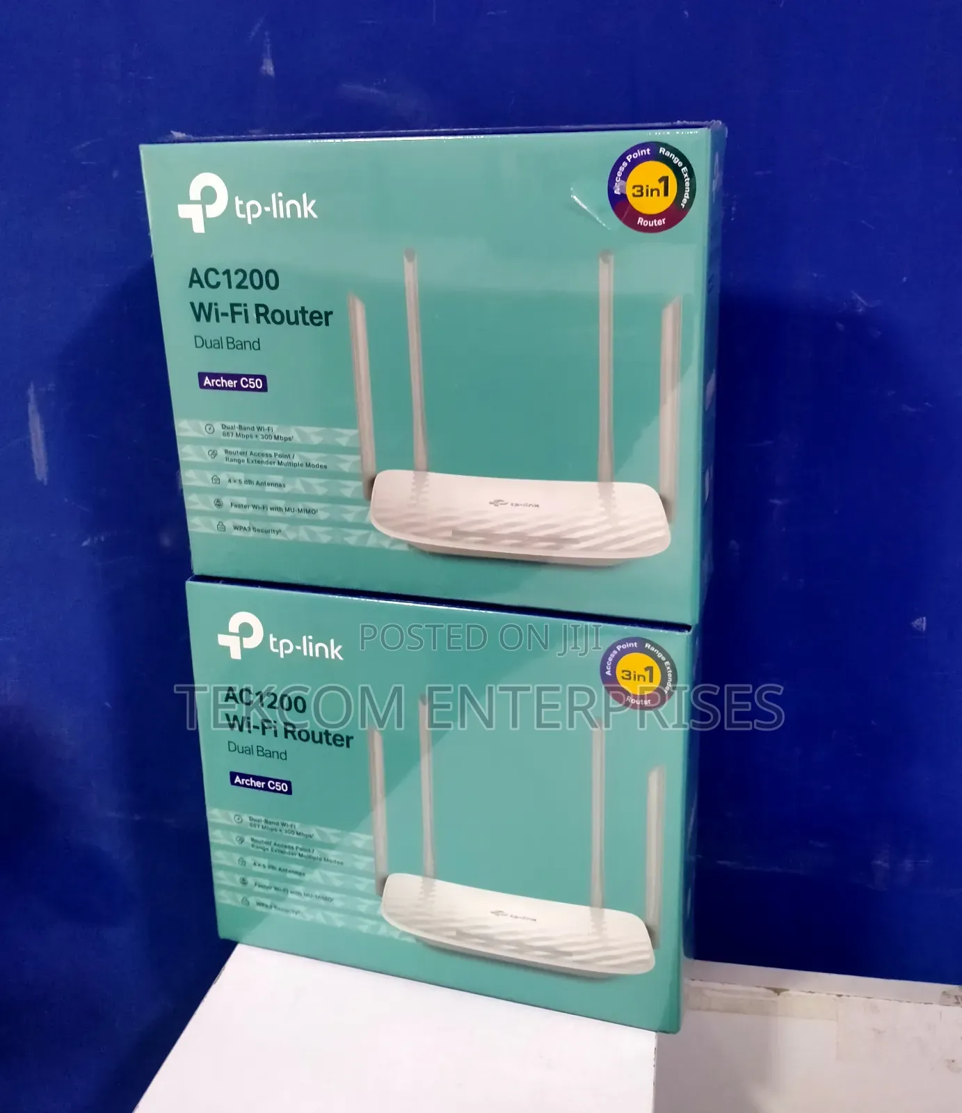 Tp-Link Archer C50 – Ac1200 Wireless Dual Band Wi-Fi Router