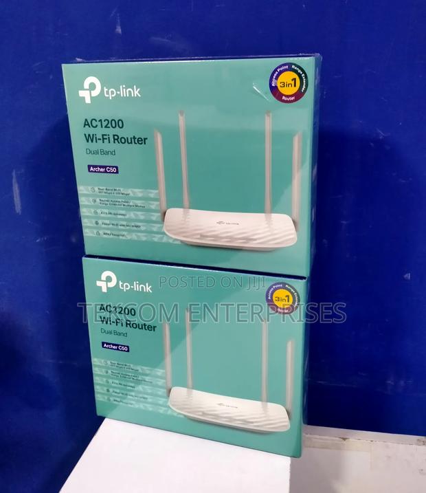 Tp-Link Archer C50 – Ac1200 Wireless Dual Band Wi-Fi Router