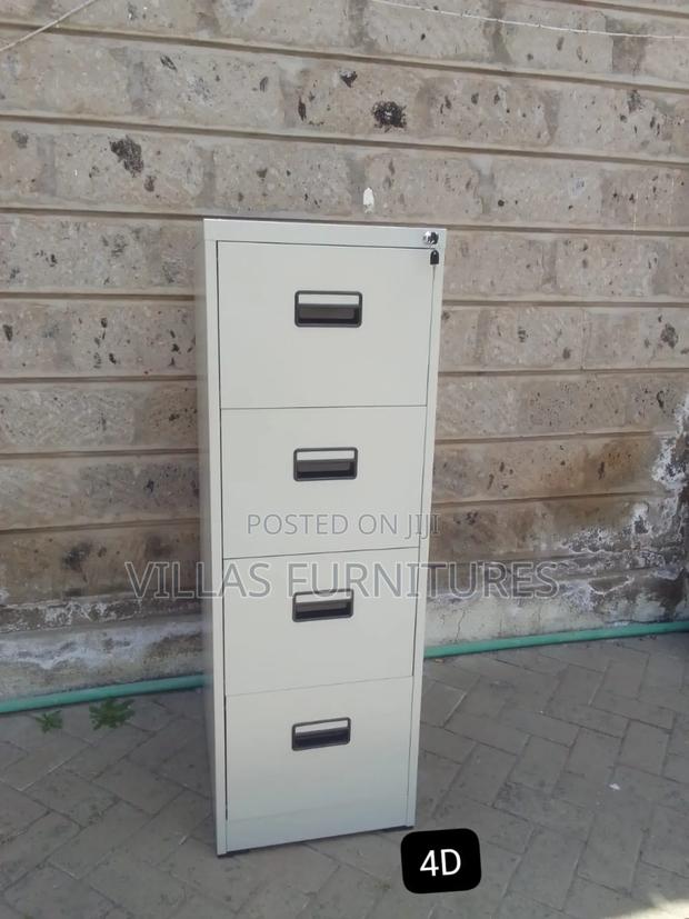 Executive 4 Drawer File Cabinet