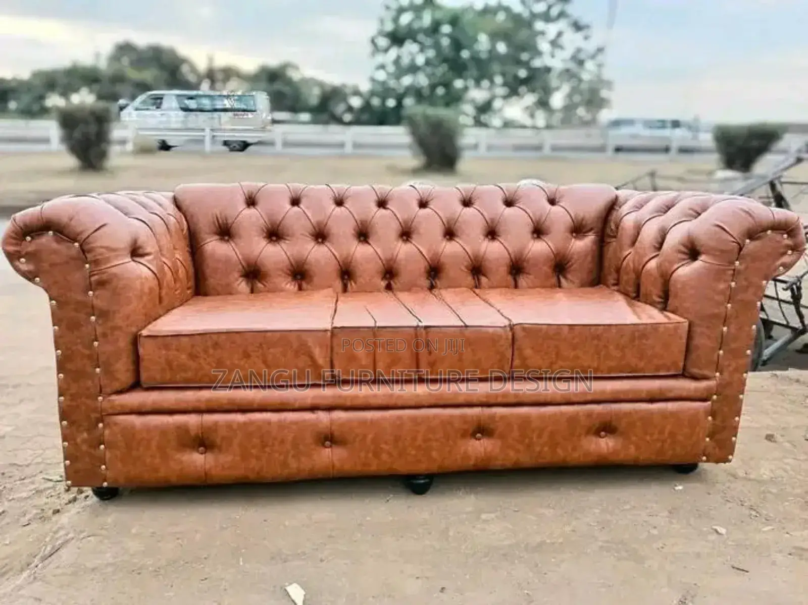 3seater Velvet Sofa