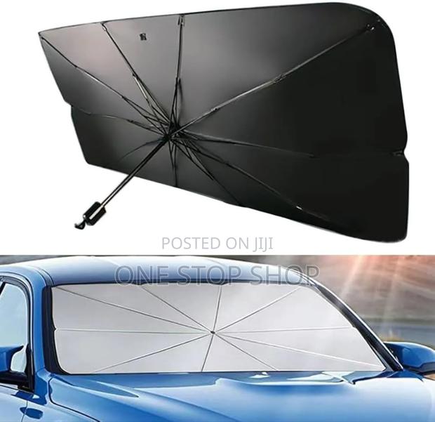 Folding Sunshade Retractable Umbrella Shaped Sunshade Cover