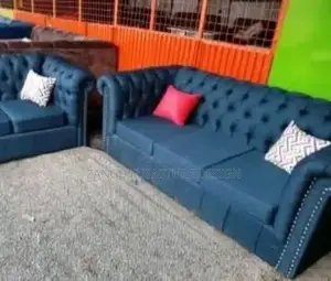 Dark Grey Chester Sofa 5-Seater