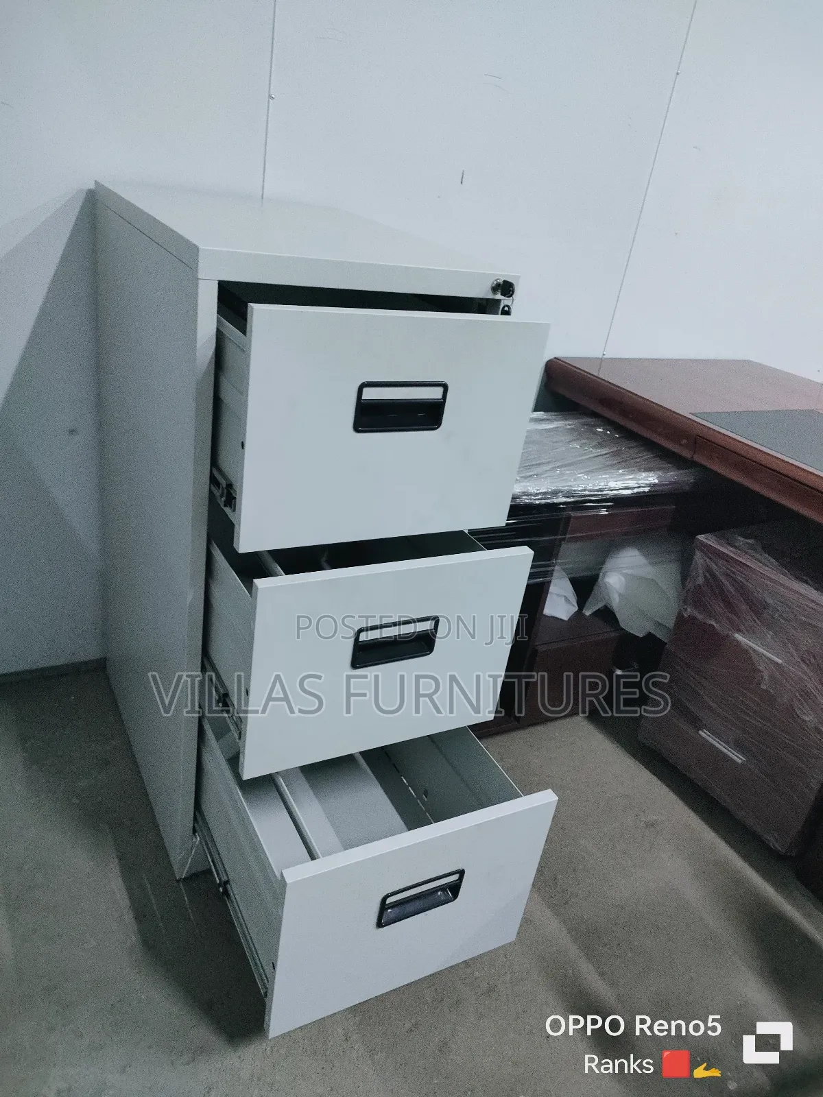 3 Drawers File Cabinet