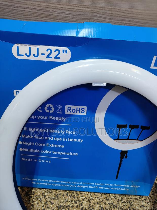 New LJJ - 22 Inches" Ringlight With 2.1 Tripod Stand.I