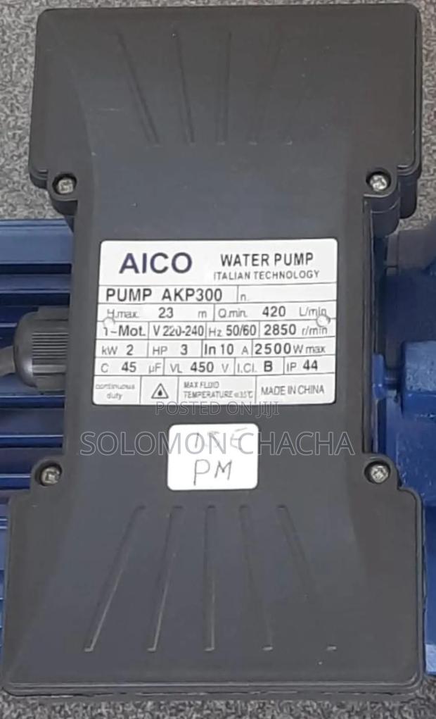 Aico 3 HP 3inch Booster Water Pump Maximum Head 23m - thumbnail 2