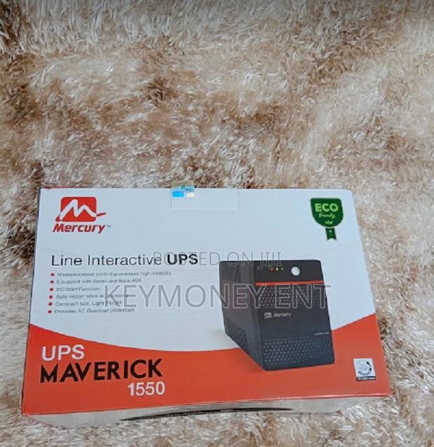 1550VA(1.5KVA) Mercury Power Back UP UPS 4ports