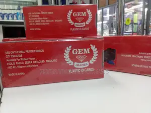 Gem Thermal Printers PVC Plastic Cards Ribbons