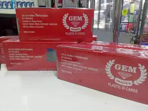Gem Thermal Printers PVC Plastic Cards Ribbons