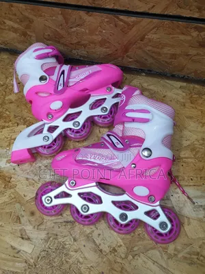 Pink Size 41-42 Roller Skates for Kids