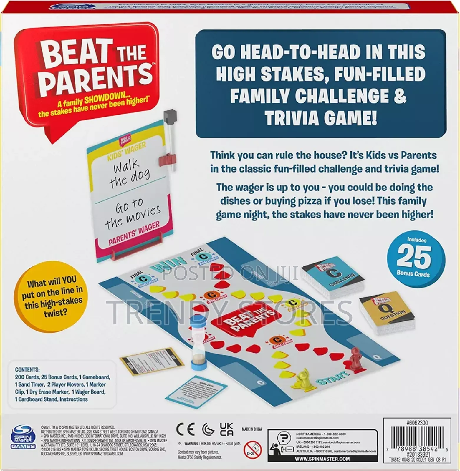 Beat the Parents Trivia Game