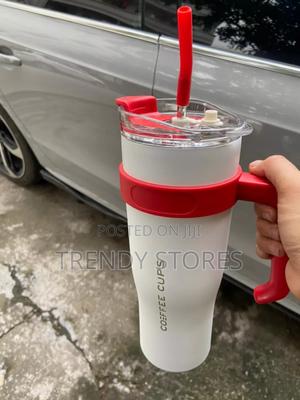 White Red Miniso 1200ml Stanley Mug - thumbnail 2