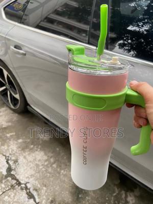 Green Handle 1200ml Miniso Trend Stanley Cup - thumbnail 2
