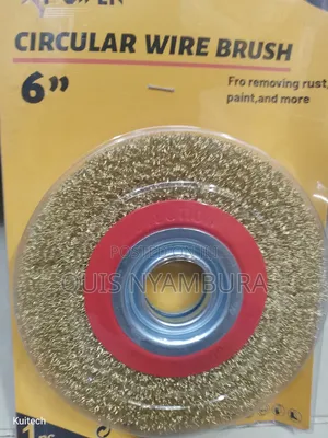 Circular Wire Brush, Wire Brush 6"