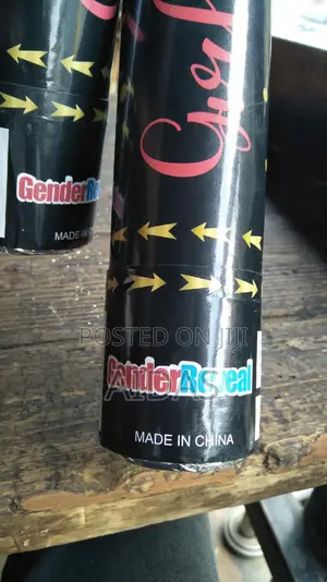 A Boy or Girl Gender Reveal Party Popper