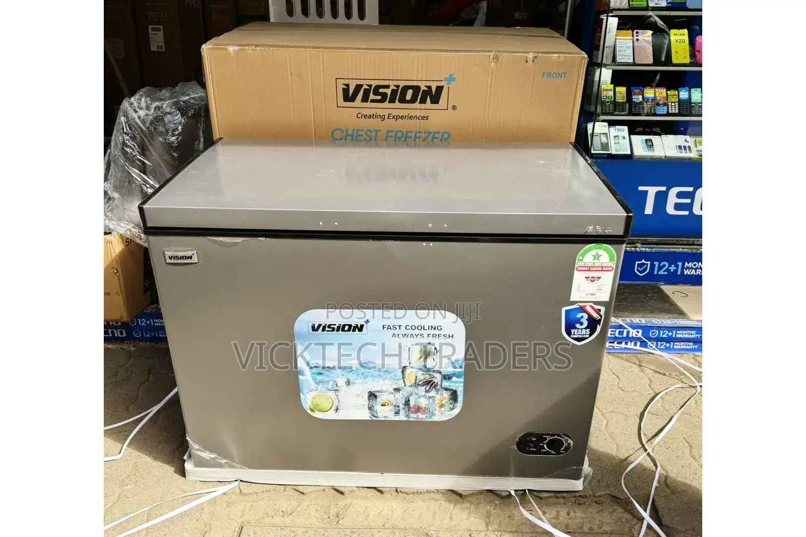 VISION Chest Freezer 
300l
Model VPCF300F