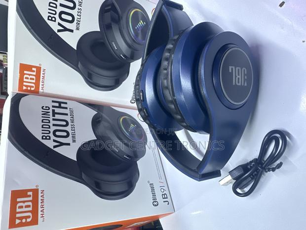Jb91 JBL Wireless Headphones Blue - thumbnail 2