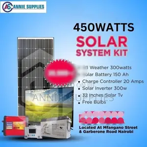 450watts Full Kit + 32" Tv Digital Complete 