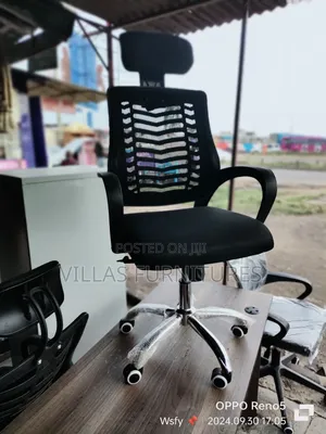 Headrest Study Chair