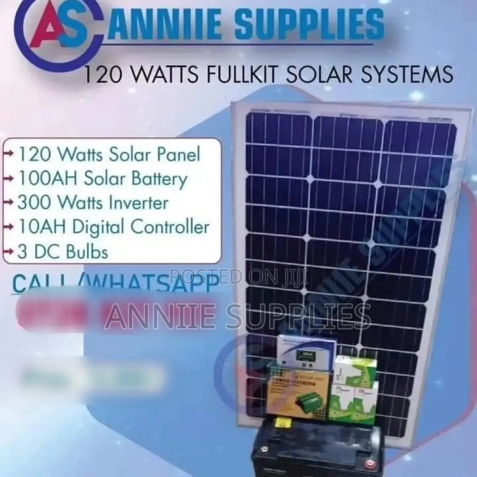 120w Home Solar Solutions Complete 
