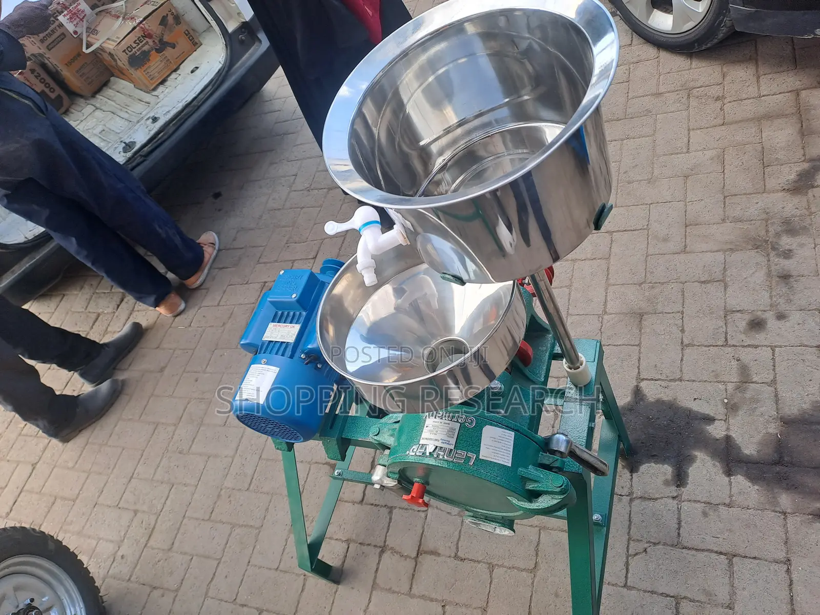 Peanut and Cocoa Butter Grinder Machine Large Commercial
