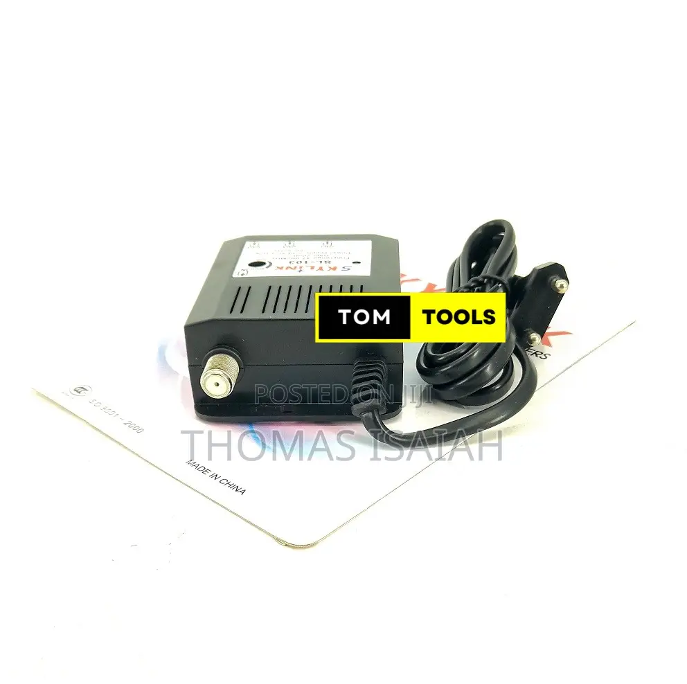 3 Way 20db CATV TV Antenna Signal Amplifier Booster Splitter