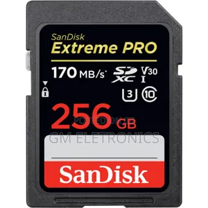 Sandisk 256GB Extreme PRO UHS-I SDXC Memory Card for Cameras