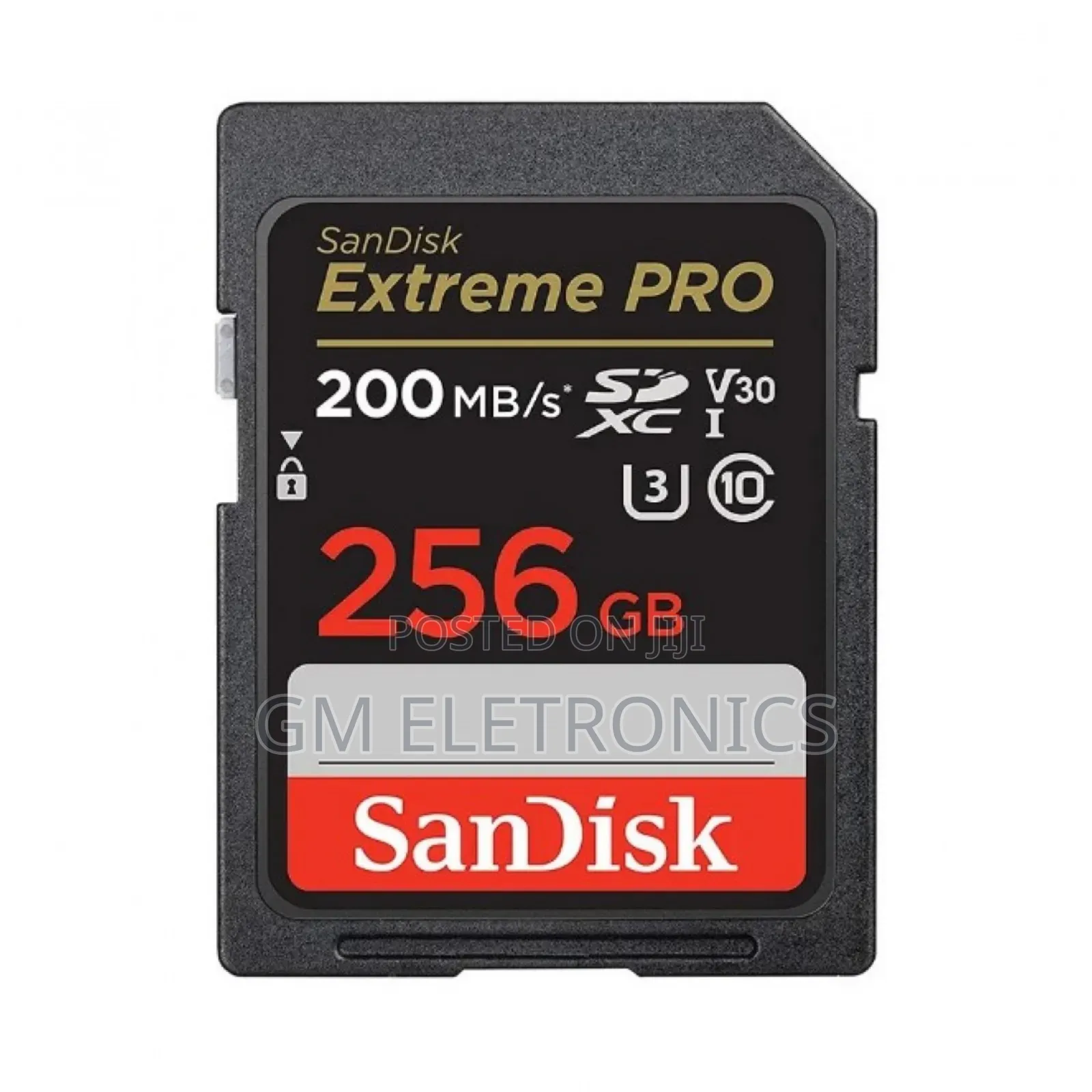 Sandisk 256gb Extreme Pro Uhs-I SDXC Memory Card(Class10)